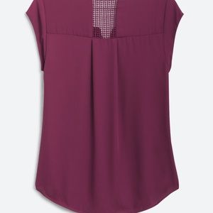 DANIEL RAINN Estefany Lace Detail Blouse XL